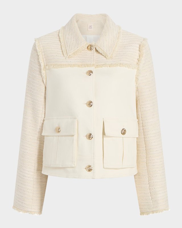 Liliana Braided Tweed Jacket